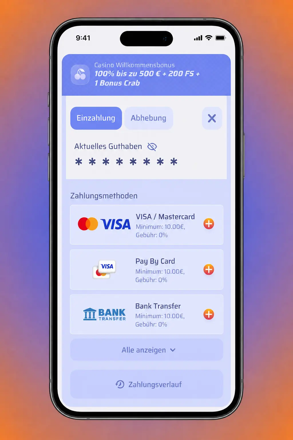 Anleitung zur Aktivierung von Spinrollz Boni in Deutschland mit Konto, Einzahlung, Promocode und Bestätigung